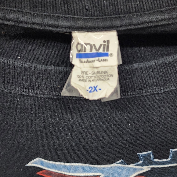 ZZ Top Hollywood Blues Tour T Shirt Size XL 2007 Tour Dates on Back Double Sided - Picture 6 of 7